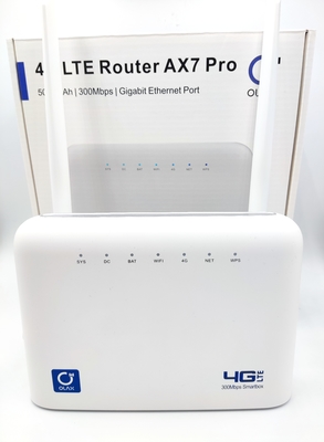 Hoge snelheids4g CPE Wifi Router 2x2 MIMO 5000mah Sim Router