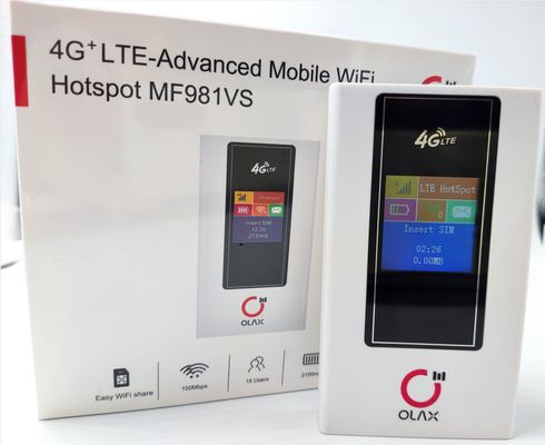 Modem van Olaxmf981vs de Draadloze Wifi Routers 4G LTE Wifi met Sim Card Slot 150Mbps