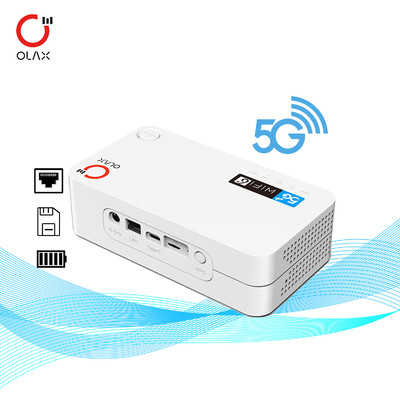 OLAX G5010 QUALCOMM X55 4G 5G LTE POCKET WIFI HOTSPOT 4000MAH accu router CPE CAT22 modem draagbare CPE router