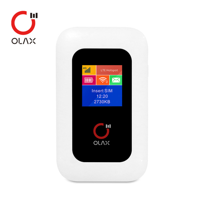 Van de Zakwifi van OLAX MF980L Mini Portable 4G Mobiele de Routerhotspot 150Mbps LCD Vertoning voor Azië