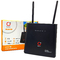 Olax AX9 pro 4g draadloze wifi routers 4000mah LTE Cat4 300mbps Met simkaart